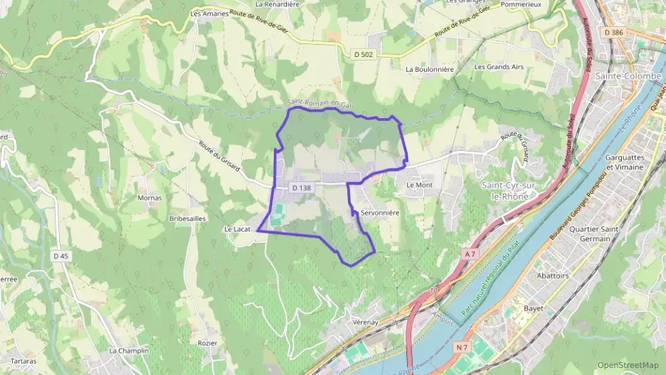 Maison 138 m² cinq pièces à vendre à Saint-Cyr-sur-le-Rhône