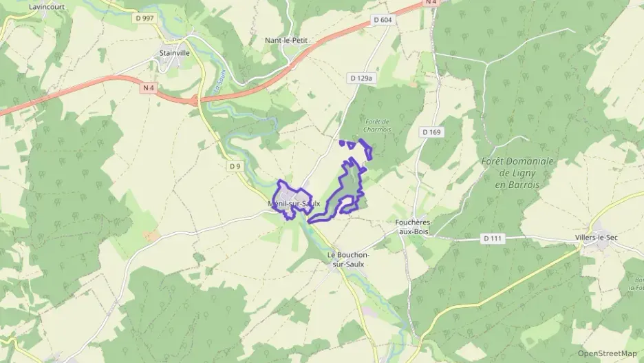 Maison 79 m² cinq pièces à vendre à Ménil-sur-Saulx