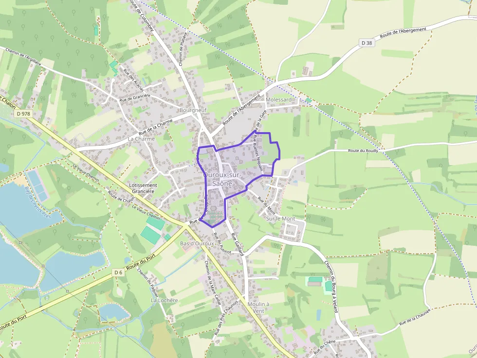 Maison 120 m² quatre pièces à vendre à Ouroux-sur-Saône