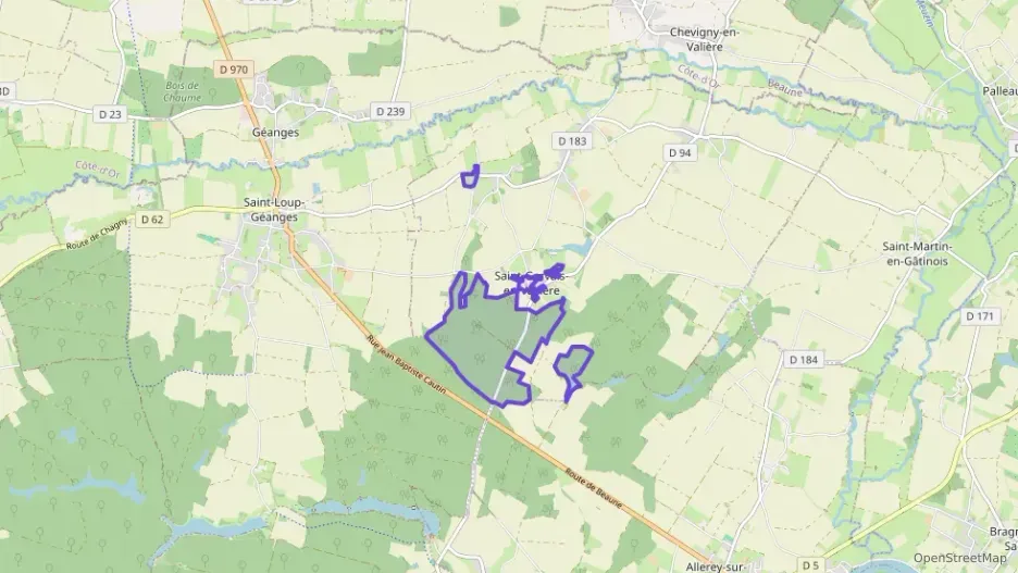 Maison 90 m² quatre pièces à vendre à Saint-Gervais-en-Vallière