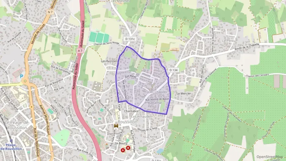 Maison 85 m² quatre pièces à vendre à Roussillon