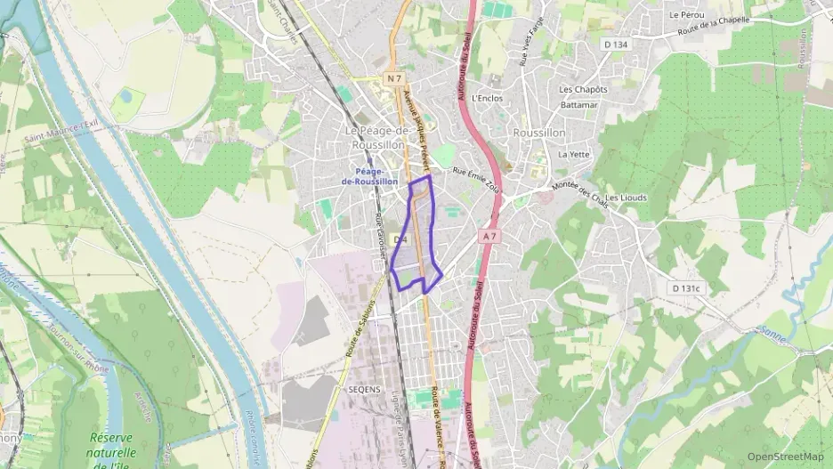 Maison 121 m² cinq pièces à vendre à Roussillon