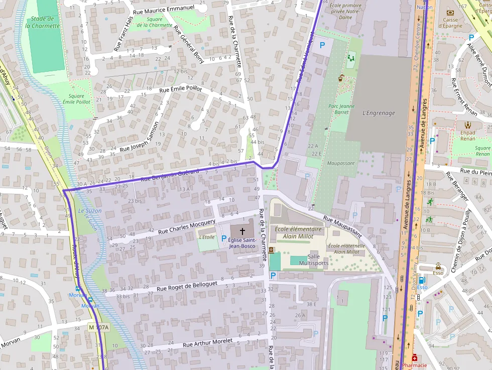 Maison 74 m² trois pièces à vendre à Dijon