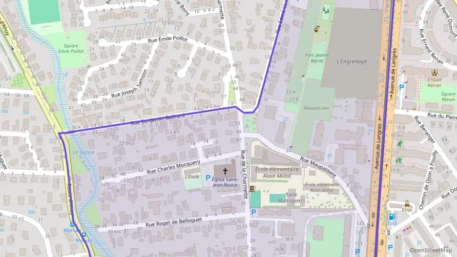 Maison 74 m² trois pièces à vendre à Dijon