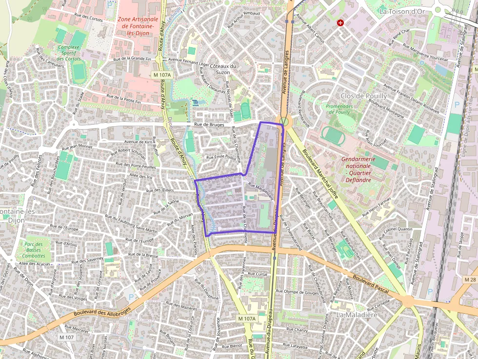 Maison 74 m² trois pièces à vendre à Dijon