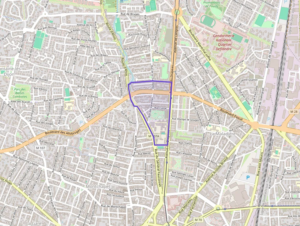 Maison 69 m² trois pièces à vendre à Dijon