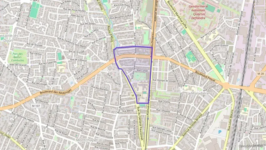 Maison 62 m² quatre pièces à vendre à Dijon Maison 62 m² quatre pièces à vendre à Dijon