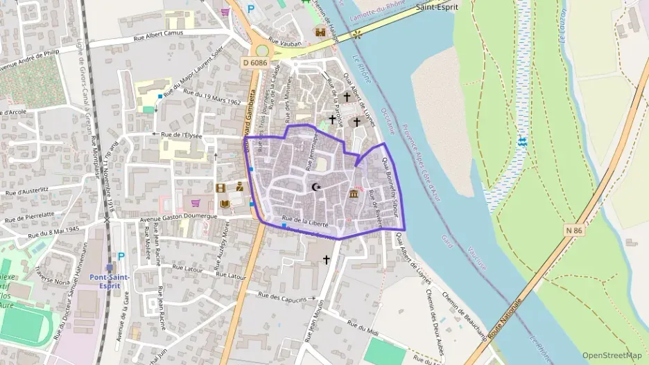 Maison 85 m² quatre pièces à vendre à Pont-Saint-Esprit