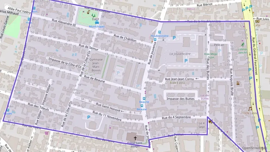 Maison 50 m² quatre pièces à vendre à Dijon Maison 50 m² quatre pièces à vendre à Dijon