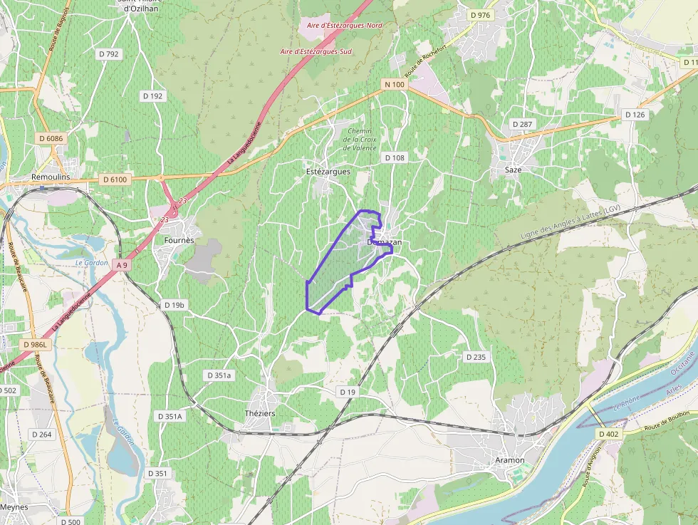 Maison 109 m² quatre pièces à vendre à Domazan