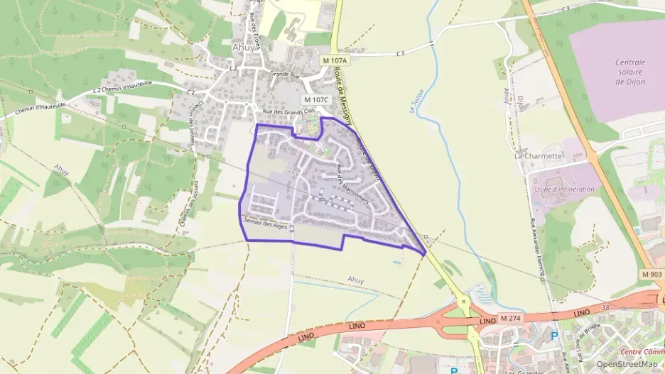 Maison 107 m² quatre pièces à vendre à Ahuy Maison 107 m² quatre pièces à vendre à Ahuy