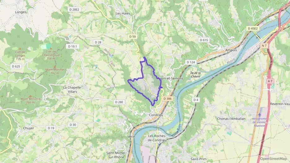 Maison 81 m² trois pièces à vendre à Condrieu