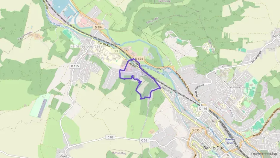 Maison 50 m² trois pièces à vendre à Fains-Véel Maison 50 m² trois pièces à vendre à Fains-Véel