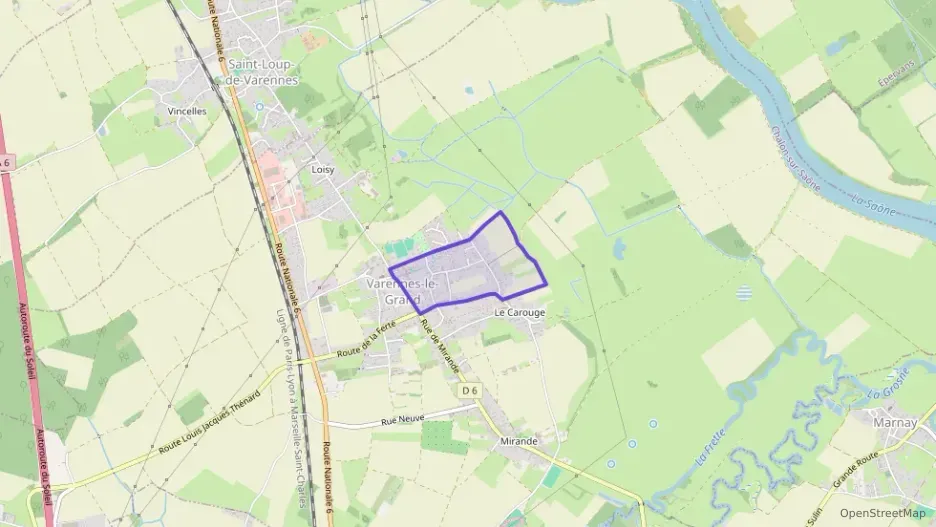 Maison 110 m² quatre pièces à vendre à Varennes-le-Grand