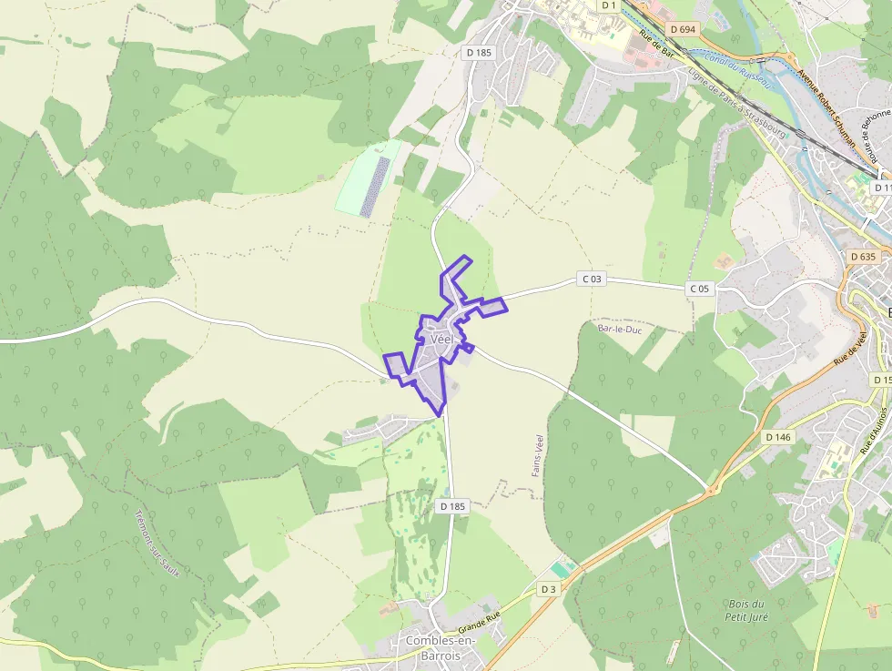 Maison 87 m² quatre pièces à vendre à Fains-Véel