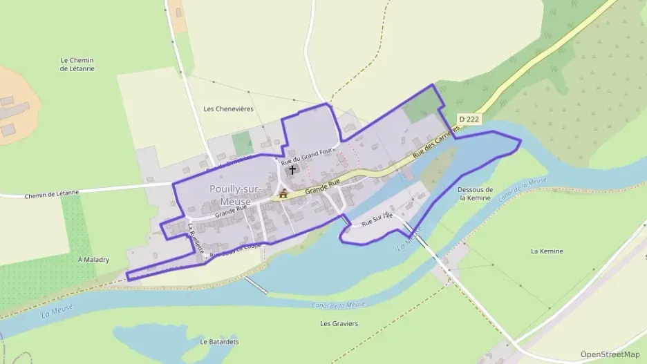 Maison 83 m² cinq pièces à vendre à Pouilly-sur-Meuse