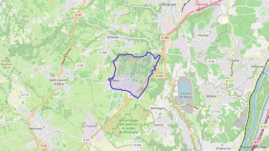Maison 197 m² trois pièces à vendre à Taluyers Maison 197 m² trois pièces à vendre à Taluyers