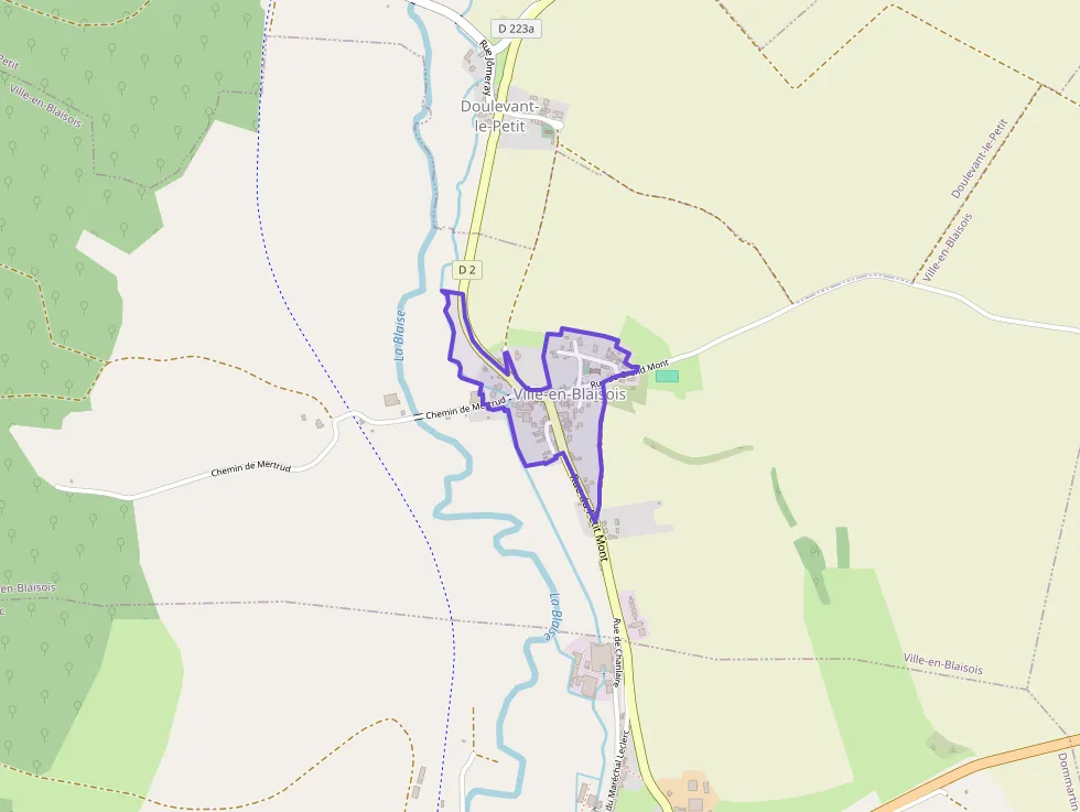 Maison 60 m² trois pièces à vendre à Ville-en-Blaisois