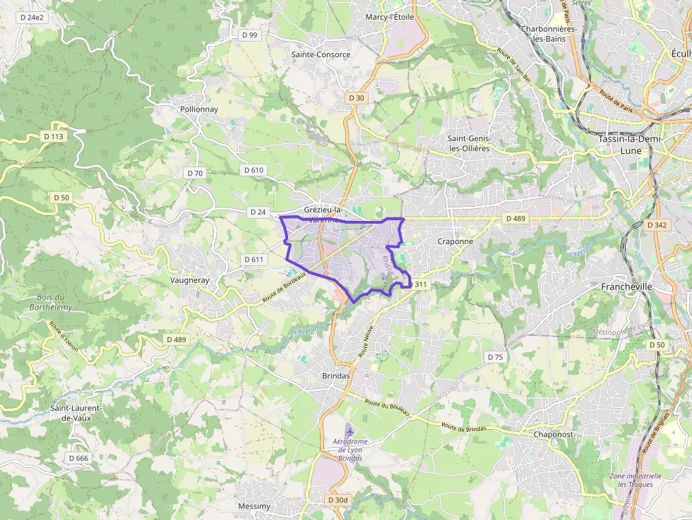 Maison 76 m² trois pièces à vendre à Grézieu-la-Varenne