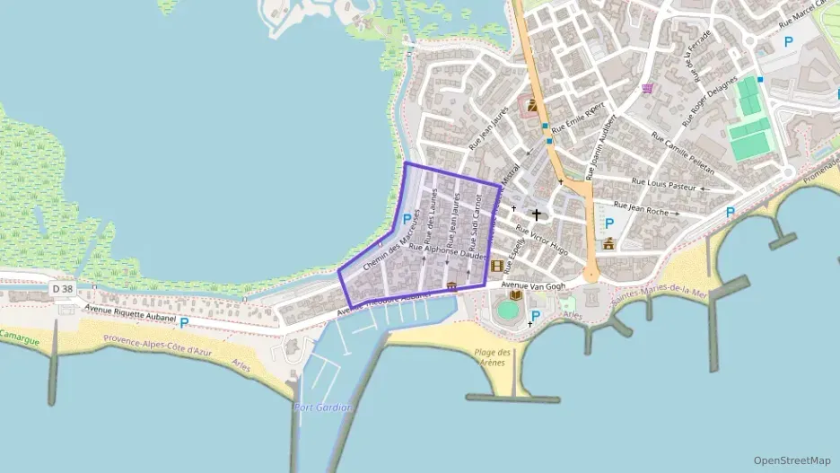 Maison 62 m² trois pièces à vendre à Saintes-Maries-de-la-Mer Maison 62 m² trois pièces à vendre à Saintes-Maries-de-la-Mer