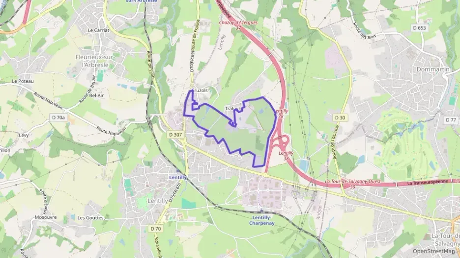 Maison 178 m² six pièces à vendre à Lentilly Maison 178 m² six pièces à vendre à Lentilly