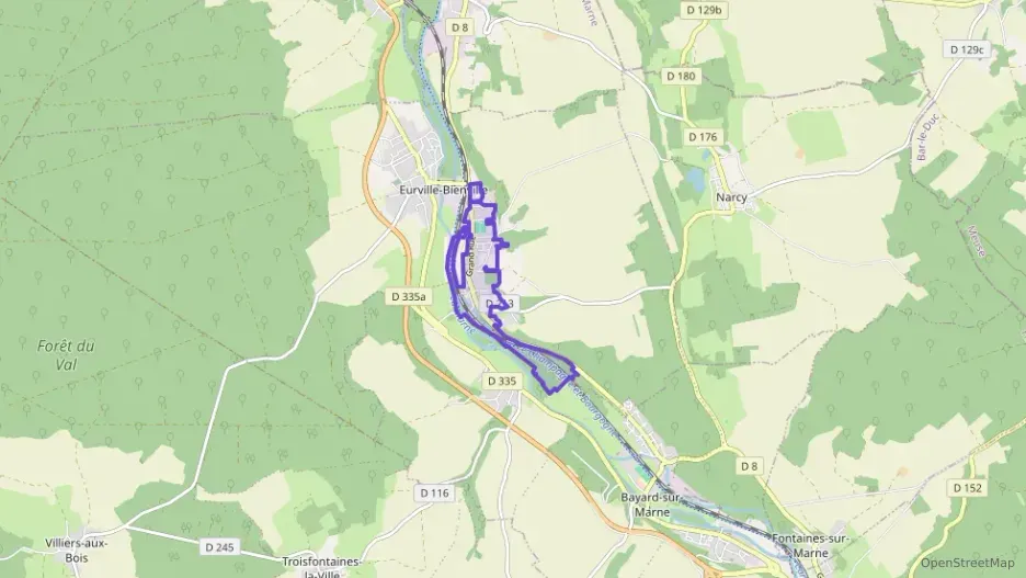 Maison 65 m² trois pièces à vendre à Eurville-Bienville