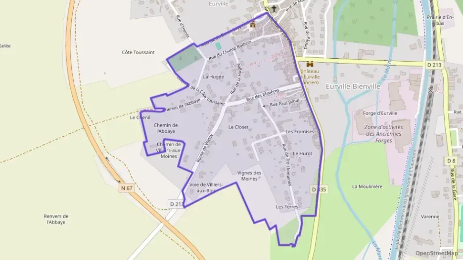 Maison 135 m² cinq pièces à vendre à Eurville-Bienville