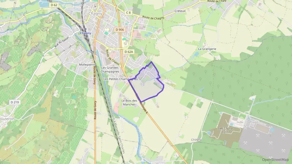 Maison 93 m² quatre pièces à vendre à Chagny Maison 93 m² quatre pièces à vendre à Chagny