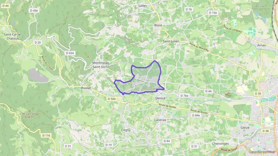 Maison 90 m² trois pièces à vendre à Denicé Maison 90 m² trois pièces à vendre à Denicé