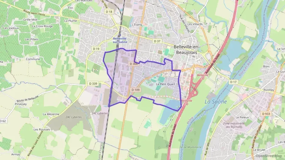 Maison 140 m² cinq pièces à vendre à Belleville-en-Beaujolais