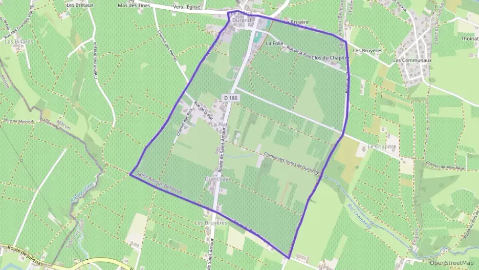 Maison 120 m² trois pièces à vendre à Saint-Amour-Bellevue