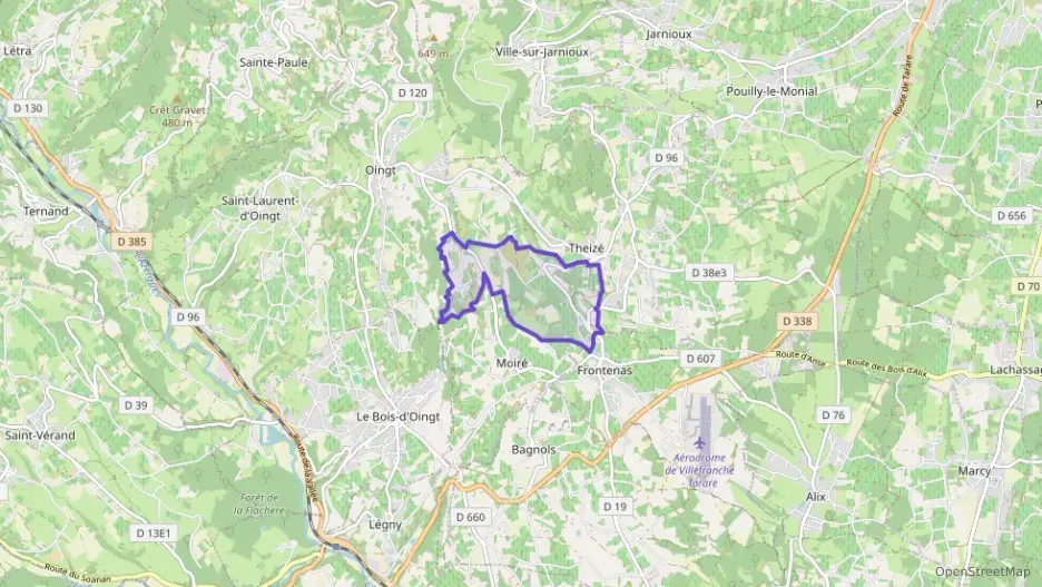 Maison 120 m² quatre pièces à vendre à Theizé
