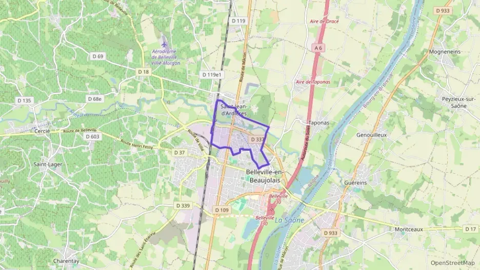 Maison 96 m² cinq pièces à vendre à Belleville-en-Beaujolais Maison 96 m² cinq pièces à vendre à Belleville-en-Beaujolais