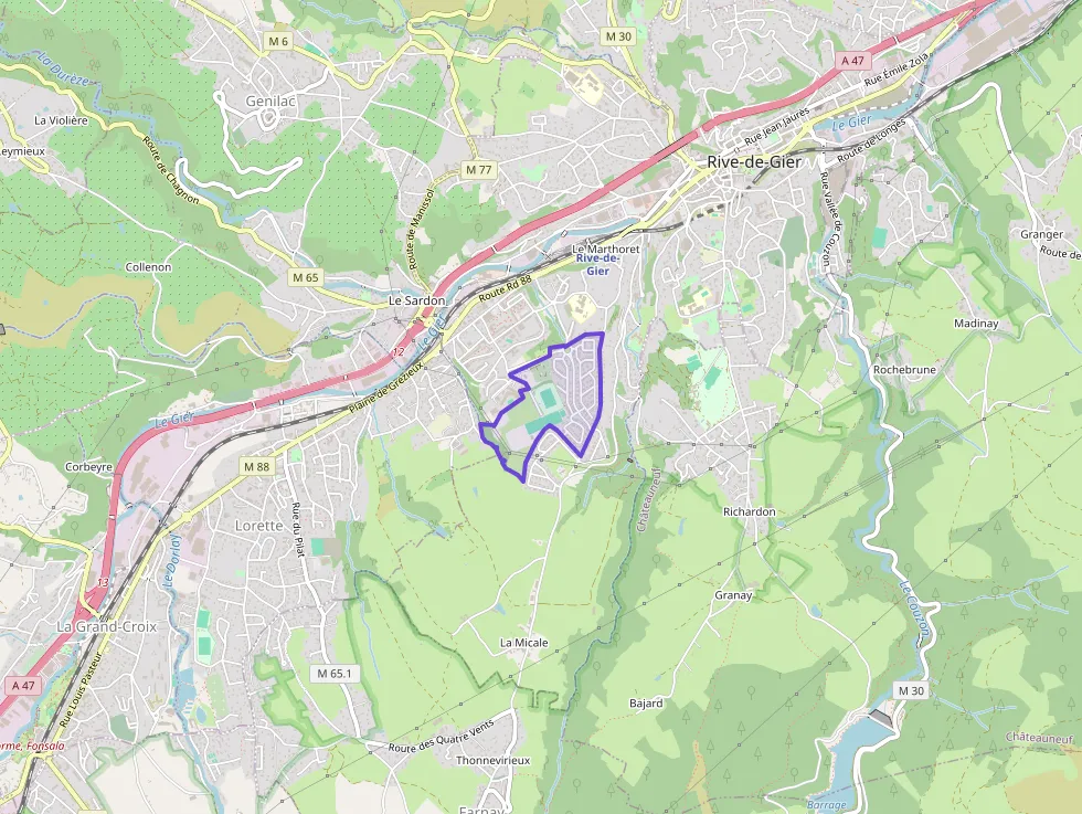 Maison 85 m² quatre pièces à vendre à Rive-de-Gier