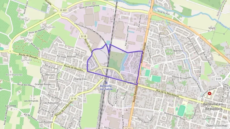 Maison 67 m² trois pièces à vendre à Belleville-en-Beaujolais