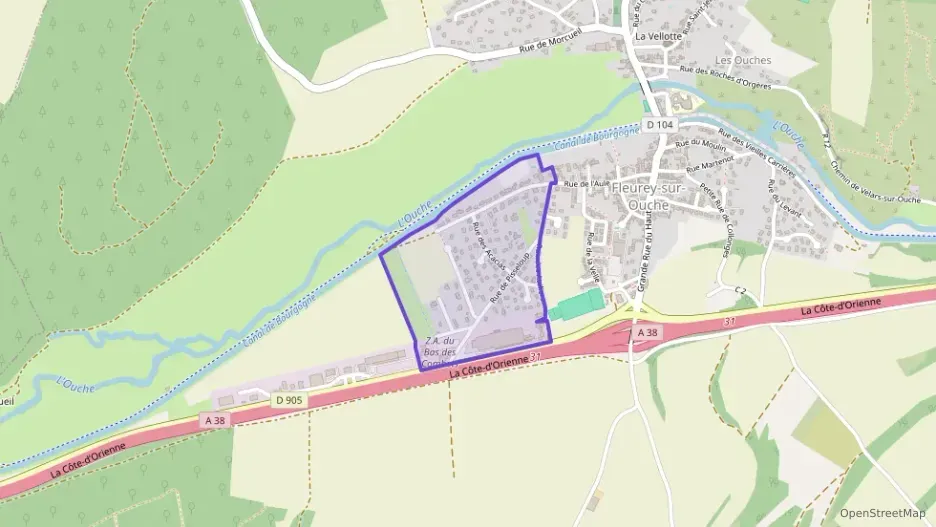 Maison 106 m² six pièces à vendre à Fleurey-sur-Ouche