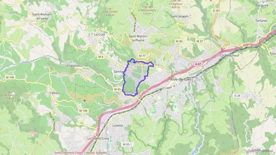 Maison 146 m² six pièces à vendre à Genilac