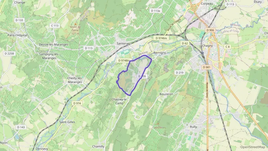 Maison 126 m² sept pièces à vendre à Chassey-le-Camp Maison 126 m² sept pièces à vendre à Chassey-le-Camp