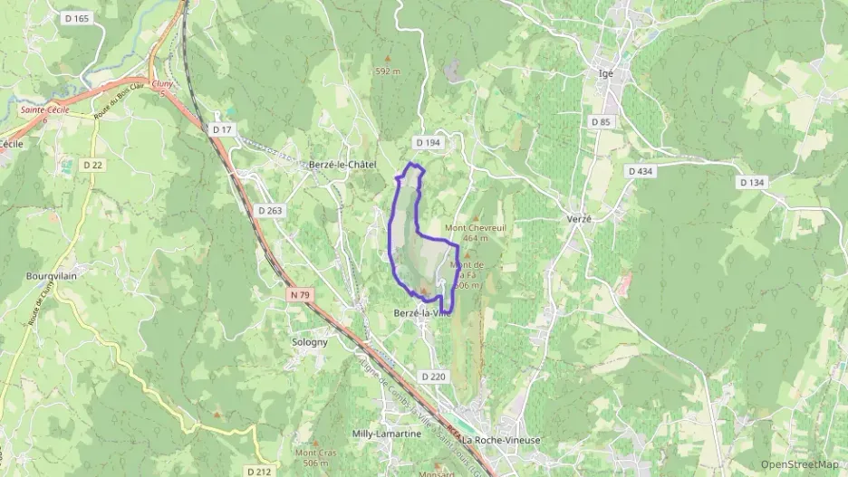 Maison 115 m² quatre pièces à vendre à Berzé-la-Ville