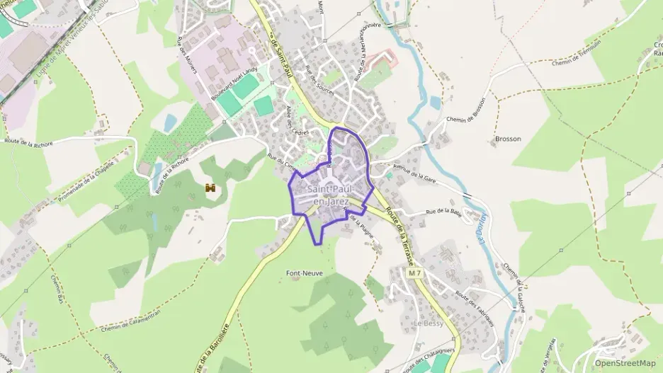 Maison 109 m² cinq pièces à vendre à Saint-Paul-en-Jarez