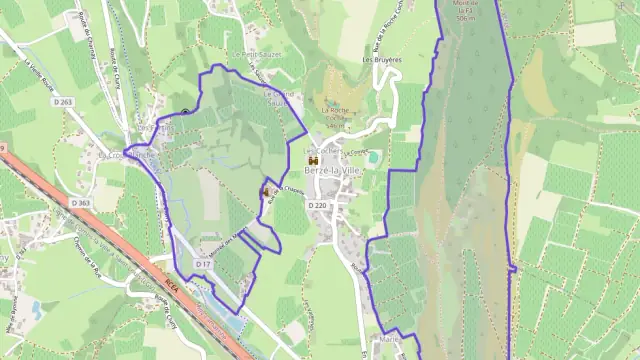 Maison 122 m² quatre pièces à vendre à Berzé-la-Ville