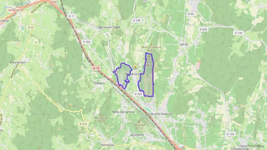 Maison 122 m² quatre pièces à vendre à Berzé-la-Ville