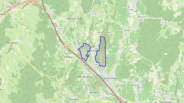 Maison 122 m² quatre pièces à vendre à Berzé-la-Ville