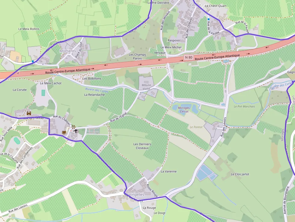 Maison 65 m² deux pieces à vendre à Moroges