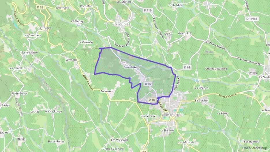 Maison 94 m² quatre pièces à vendre à Villié-Morgon