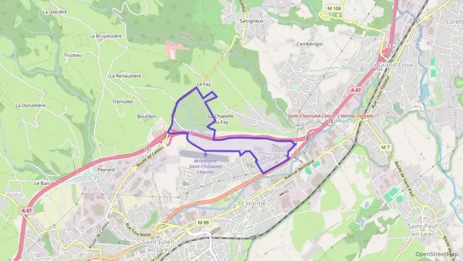 Maison 94 m² cinq pièces à vendre à L`Horme Maison 94 m² cinq pièces à vendre à L`Horme