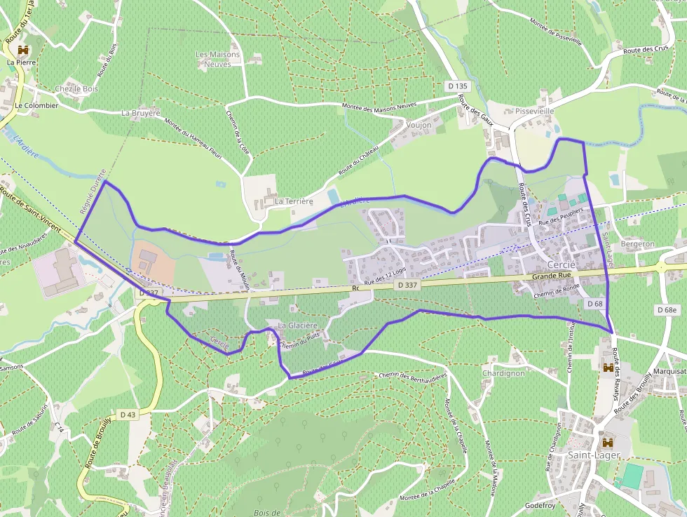 Maison 98 m² quatre pièces à vendre à Cercié