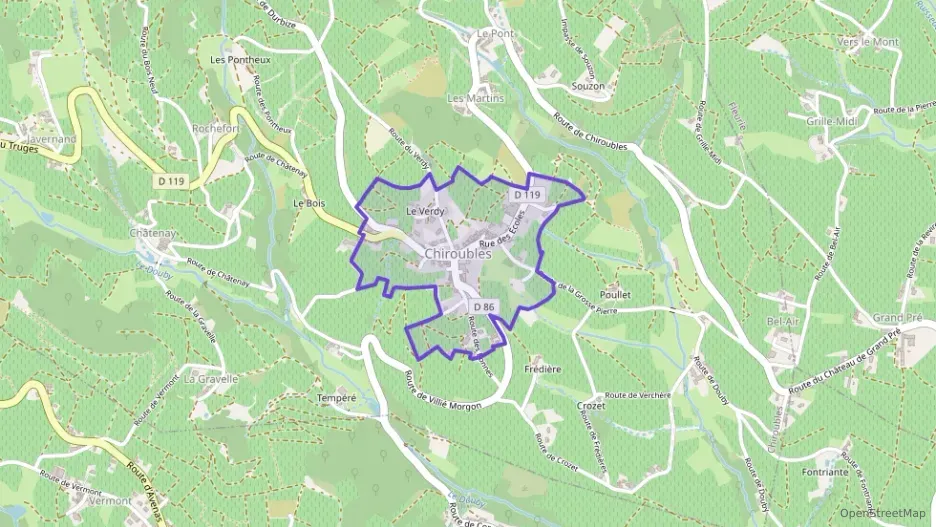Maison 95 m² cinq pièces à vendre à Chiroubles