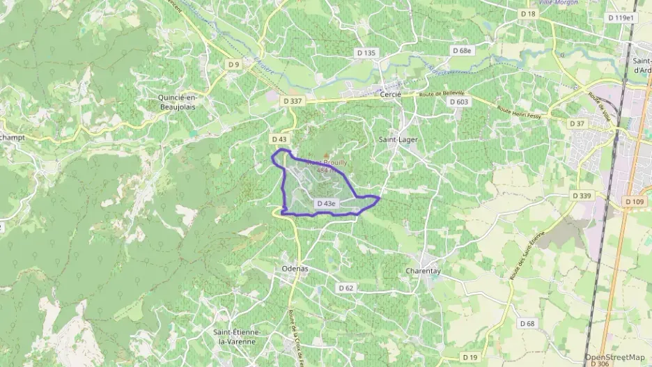 Maison 120 m² quatre pièces à vendre à Odenas