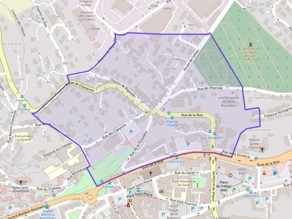 Maison 92 m² quatre pièces à vendre à Saint-Chamond